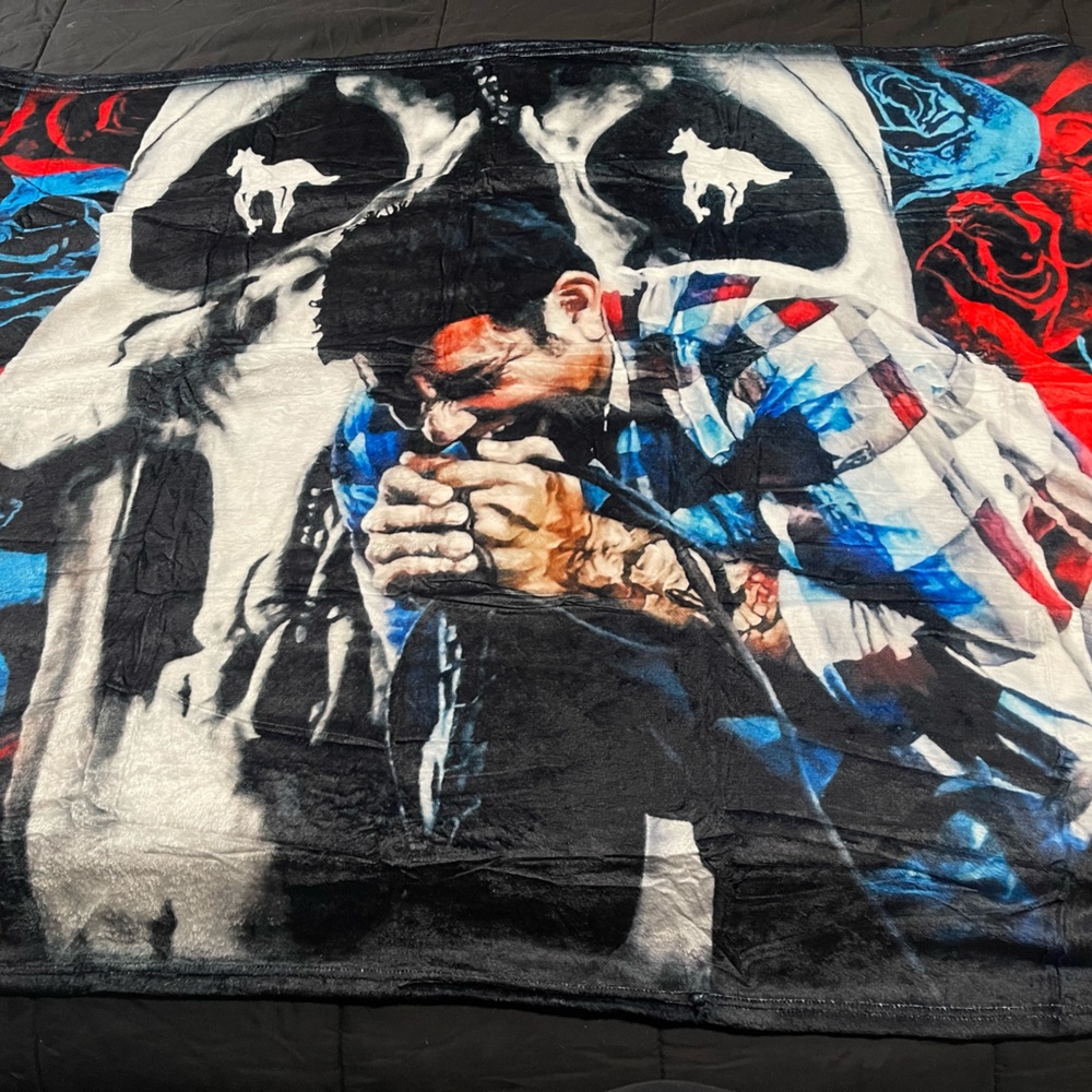 NEW Deftones PLUSH Fleece blanket 50X38